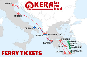 Ferry Tickets Italy-Greece